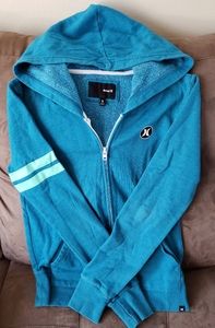 Hurley zip up hoodie